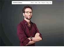 Tablet Screenshot of dominik-schwarz.net